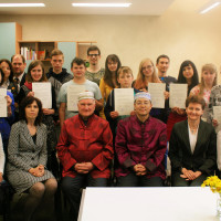 Directors From Confucius Institute at the University of Latvia Lectured and Awarded Certificates in Rezekne Chinese Teaching Center