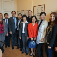 Confucius Institute at Latvia University and Confucius Institute in Tallinn Held Experience Exchange Meeting