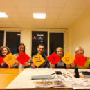 Students in Latvia University of Life Sciences and Technologies  Experience Chinese Calligraphy and Celebrate the 100th Independence Day of Latvia