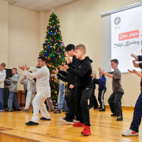 Chen Style Boxing Cultural Activity were Successfully held by Confucius Institute at Latvia University Riga 34 Middle School Confucius Classroom / 拉脱维亚大学孔子学院里加34中孔子课堂成功举办陈氏太极拳文化活动