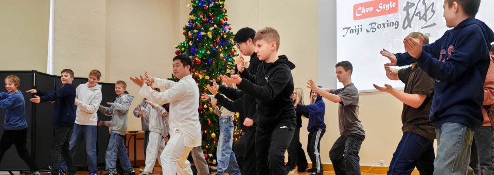 Chen Style Boxing Cultural Activity were Successfully held by Confucius Institute at Latvia University Riga 34 Middle School Confucius Classroom / 拉脱维亚大学孔子学院里加34中孔子课堂成功举办陈氏太极拳文化活动